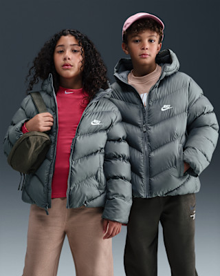 Nike Sportswear All Day Play Big Kids' Therma-FIT Loose-Fit Puffer Jacket | Nike (US)
