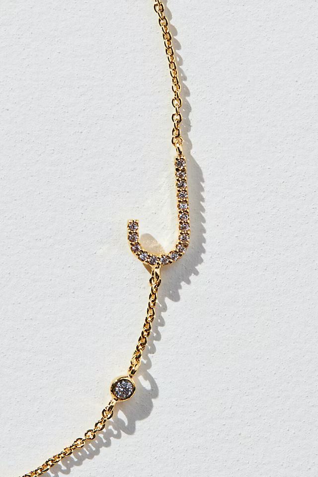 Delicate Monogram Necklace | Anthropologie (US)