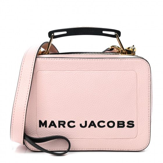MARC JACOBS Calfskin The Box 20 Crossbody Pink | Fashionphile