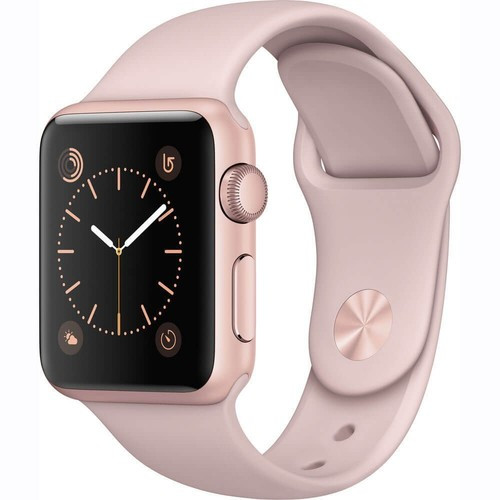 Apple Watch Series 1 38mm Rose Gold Aluminum Case Pink Sand Sport Band MNNH2LL/A 190198131522 | eBay | eBay US