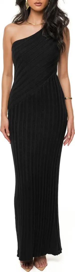 JLUXLABEL One-Shoulder Body-Con Maxi Dress | Nordstrom | Nordstrom