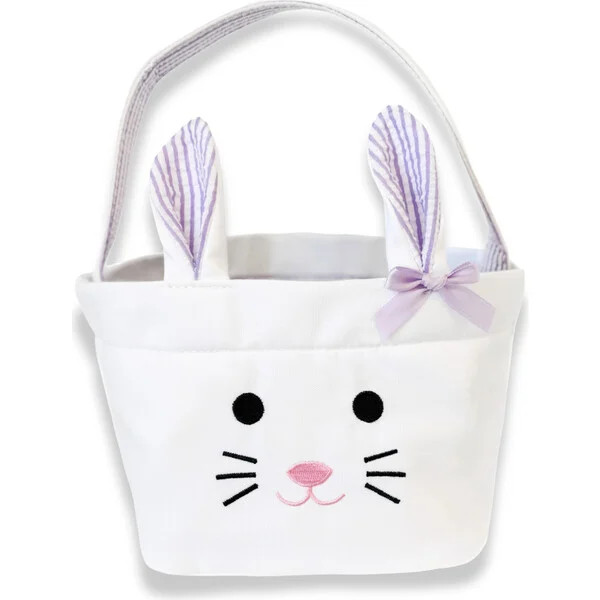 Bitty Bunny Basket, Lavender | Maisonette