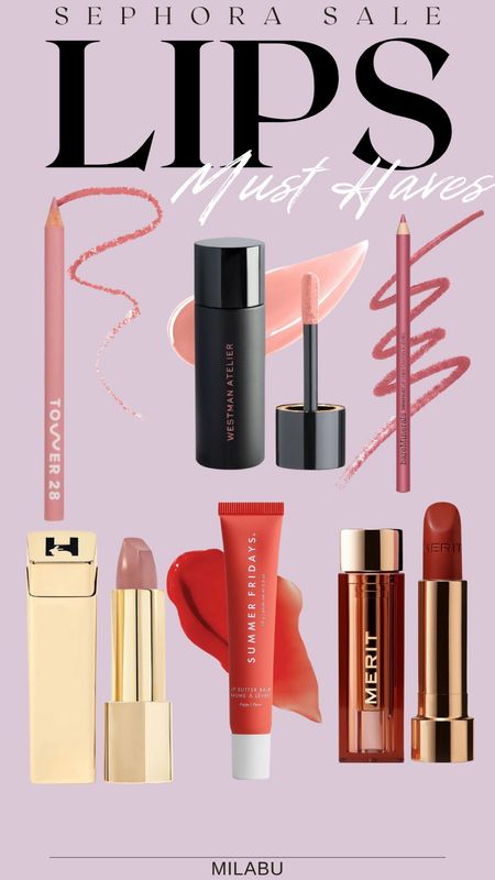 Sephora sale: favorite lip makeup products 
Online promo code: SAVENOW