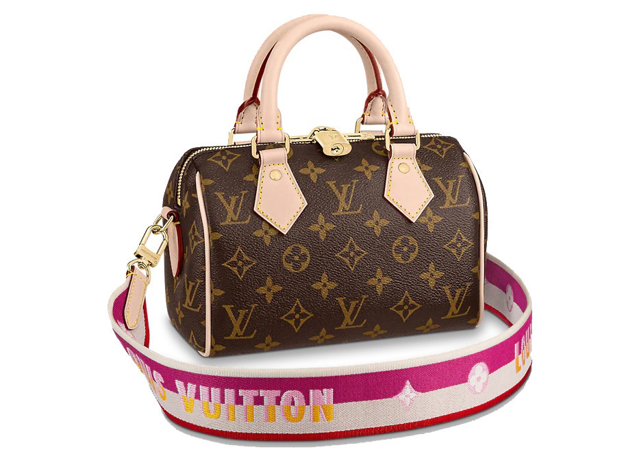 Women's Louis Vuitton Speedy Bandouliere 20 Monogram in Fuchsia | StockX
