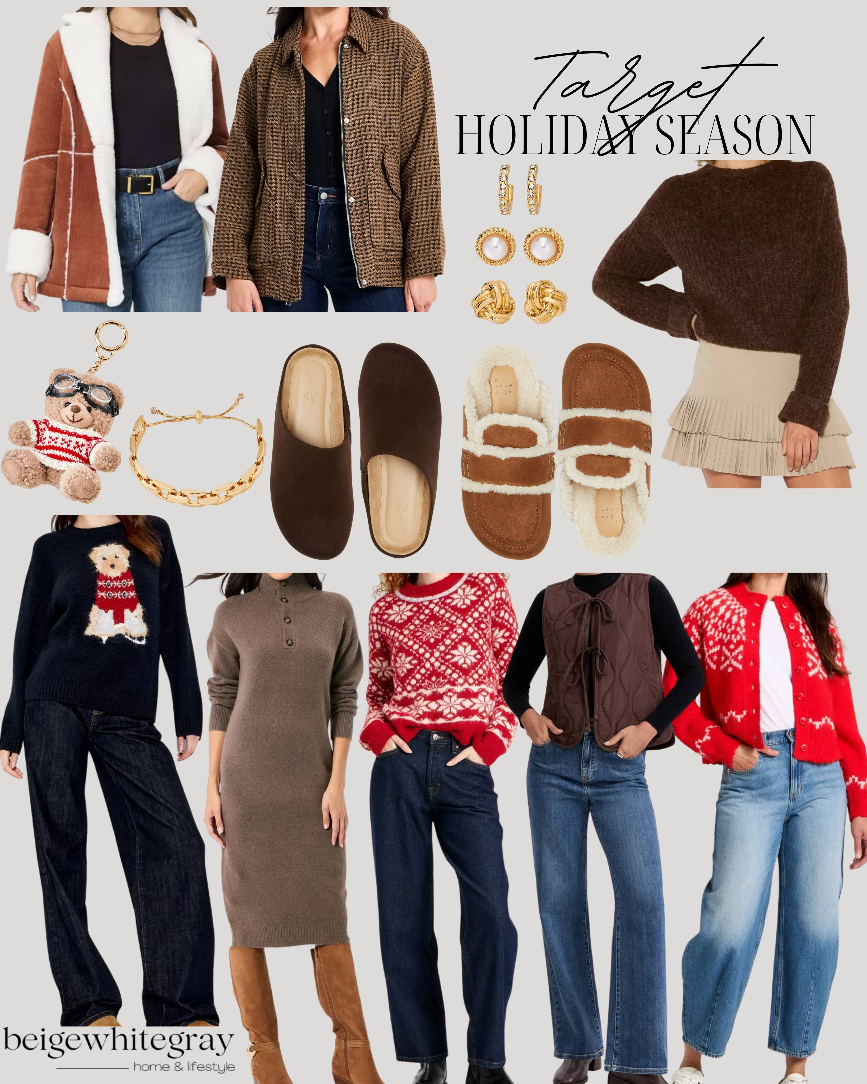 New Holiday Fashion from Target!
Target Fashion / Target Holiday / Knit Sweaters / Midi Dresses with Boots / Oversized Blazers / Puffer Jackets / Neutral Cardigans  / Button-Up Shirts / Layered Tops / Ankle Booties / High-Waisted Jeans / Utility Jackets / Ribbed Knit Tops / Winter Coats / Cotton Turtlenecks / Neutral Jumpsuits / Leather Crossbody Bags / Warm Beanies / Wide-Leg Trousers / Knit Midi Skirts / Oversized Flannel Shirts / Neutral Loafers / Slip Dresses with Layers / Winter Scarves / Earth-Tone Accessories / Oversized Sweaters and Cardigans / Fair Isle Sweaters / Winter Accessories / Warm Layers / Thermal Layers / Waterproof Snow Boots / Ugg Boots /  

 

#LTKHoliday #LTKSeasonal #LTKStyleTip