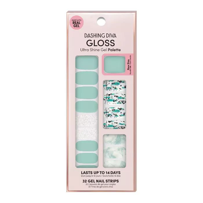 Dashing Diva Gloss Ultra Shine Gel Palette Nail Art - Desert Quartz | Target