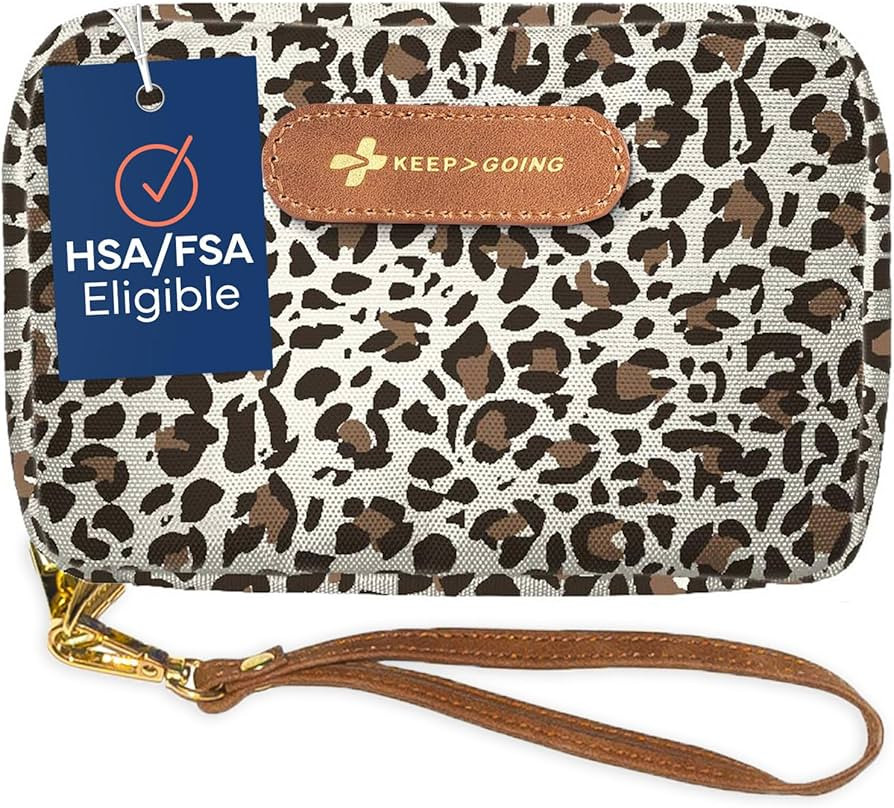 Keep Going Travel First Aid Kit for Kids – 130 Pc.for Purse, Diaper Bag, Backpack, & Suitcase, ... | Amazon (US)