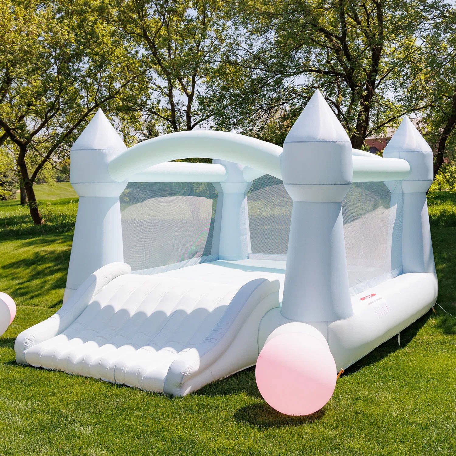 Bounceland Party Castle Daydreamer Mist Bounce House & Reviews | Wayfair | Wayfair North America