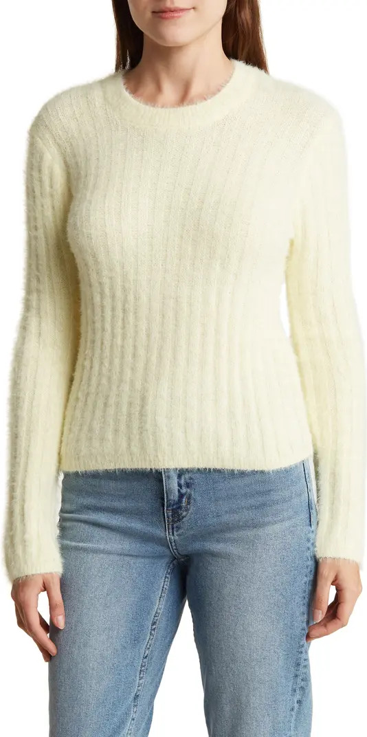 Eyelash Knit Pullover Sweater | Nordstrom Rack