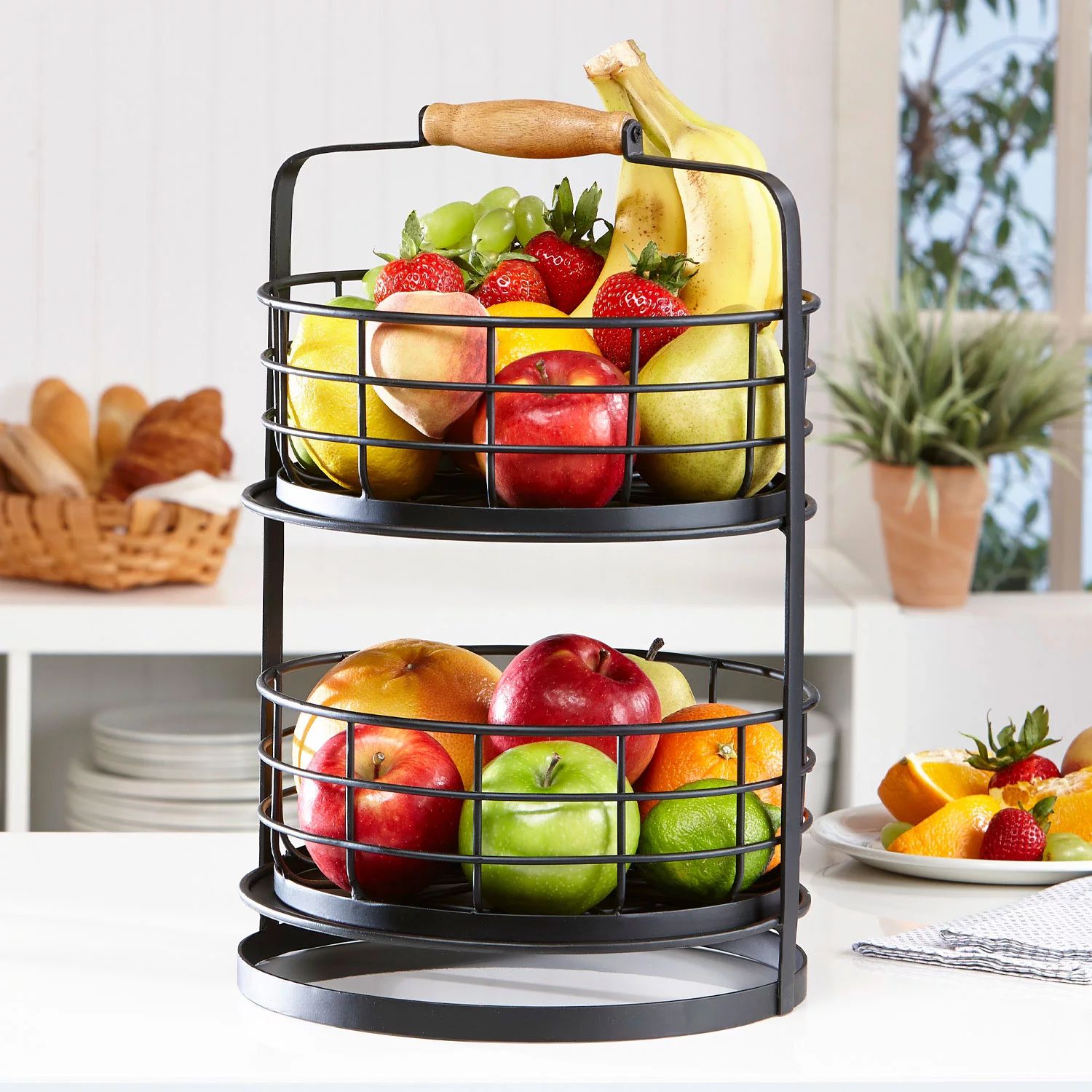 Mesa 2-Tier Stand with Removable Baskets | Sam's Club