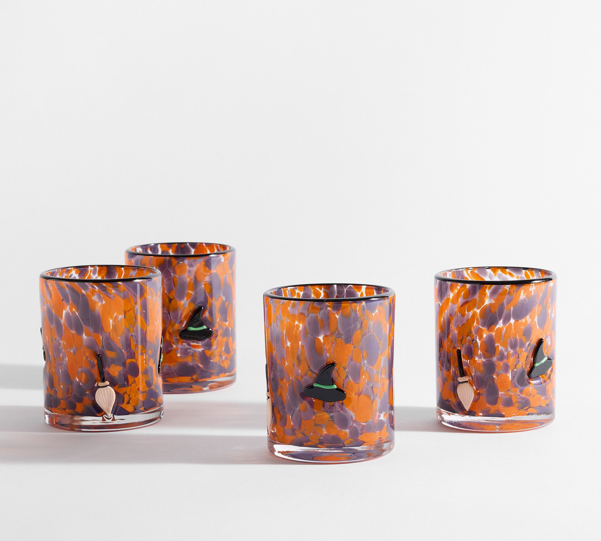 Witch & Broom Icon Tumblers - Set of 4 | Pottery Barn (US)