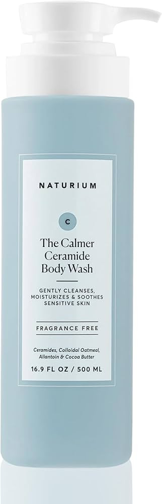 Naturium The Calmer Ceramide Body Wash, Frangrance-Free, Cleansing & Moisturizing for Dry, Sensit... | Amazon (US)