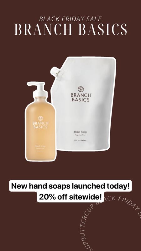 Y’all know we love our @branchbasics! Gives me such peace of mind cleaning around & after the kids. No harsh chemicals, fragrance free, & all clean ingredients. The entire site is 20% off & their new hand soaps launched today!

Dressupbuttercup.com

#dressupbuttercup

#LTKCyberWeek #LTKhome #LTKGiftGuide