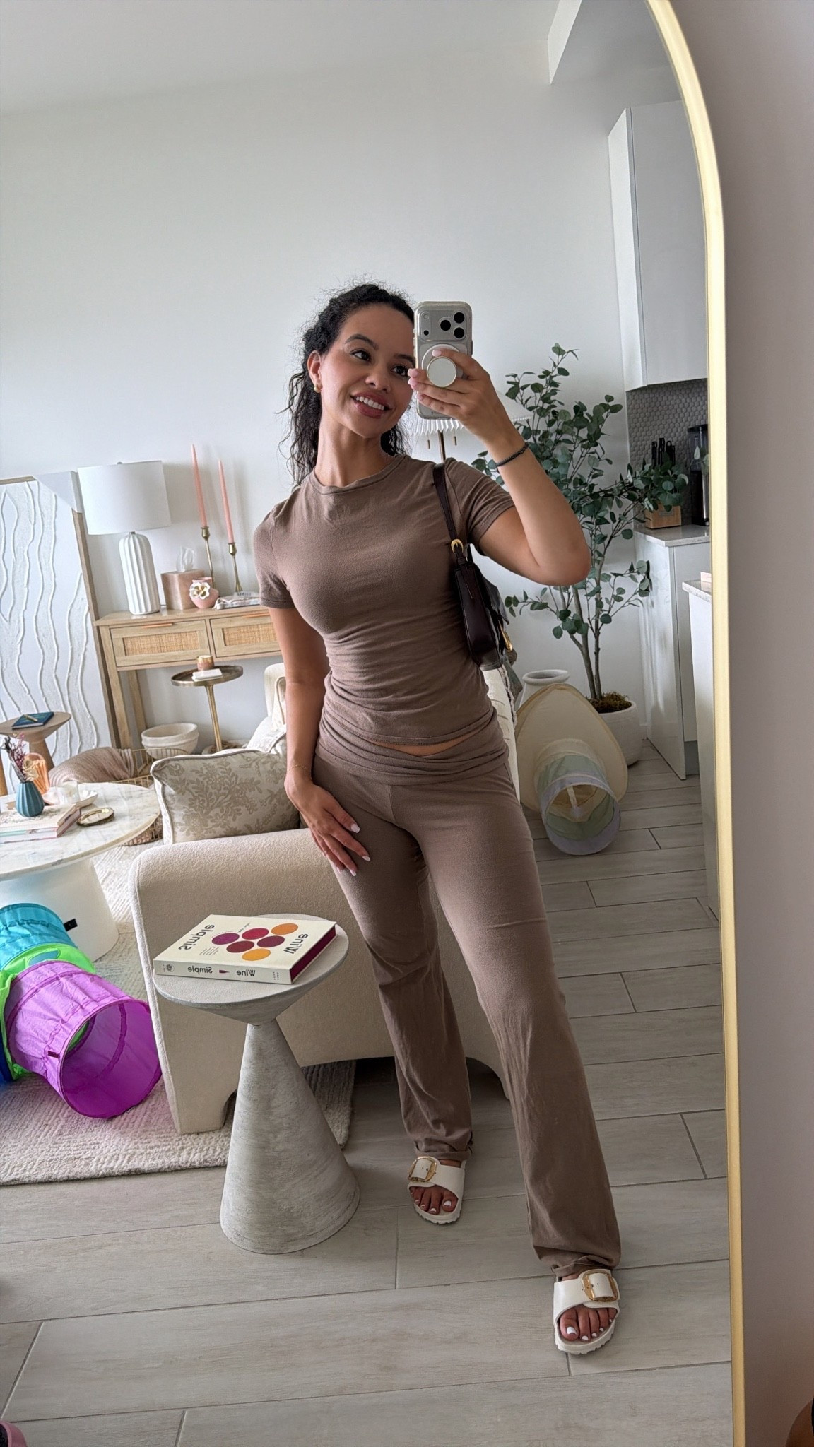 This Skims set is one of my favorite loungewear/errands/work from home grab. The slides are @Birkenstock US and perfect for quick errands and summer weather! 

Size small in top and bottom side up to an 8 in shoe

#LTKdayinmylife #LTKmorningroutine #LTKTravel