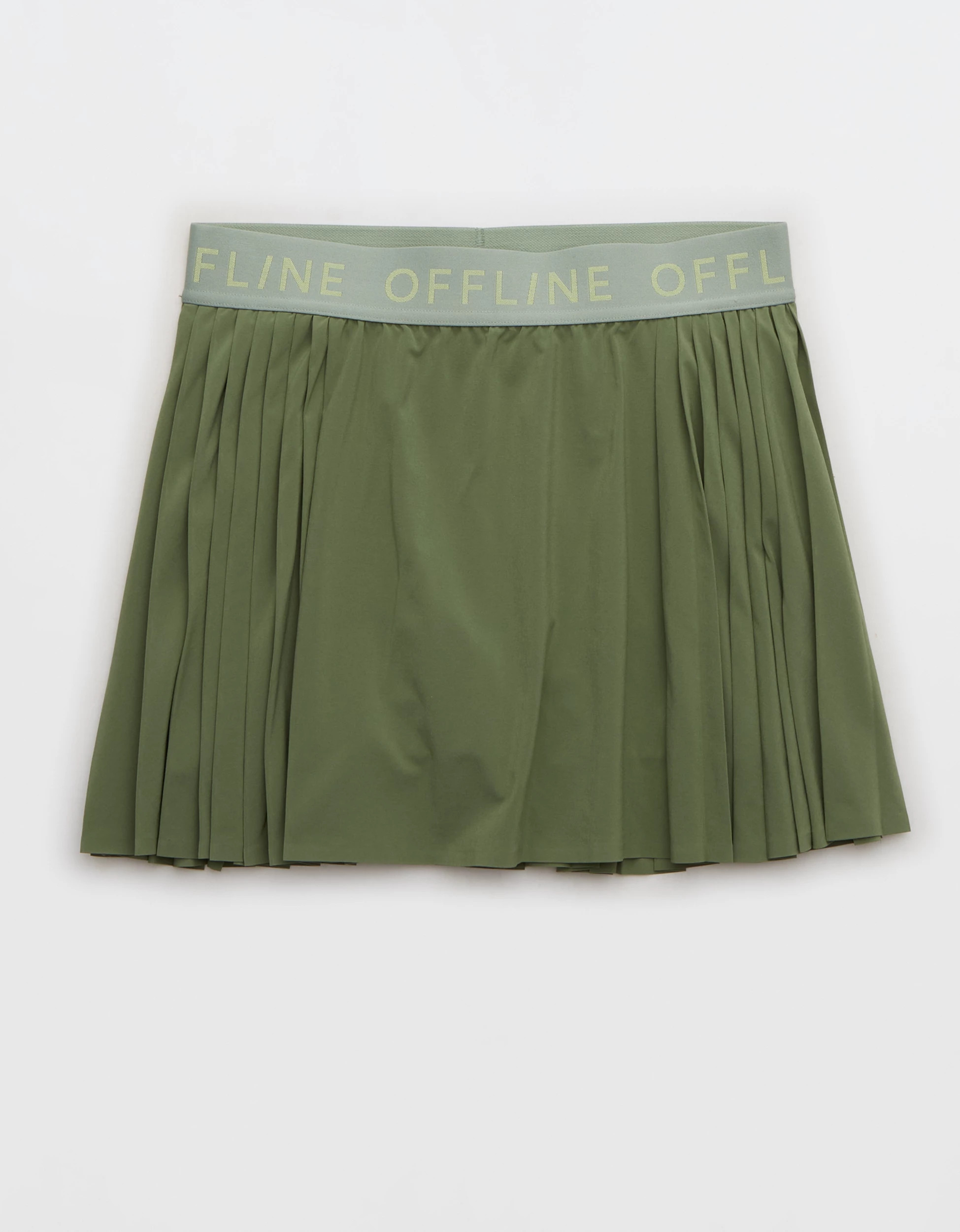 OFFLINE By Aerie Goals Logo Pleated Skirt | Aerie