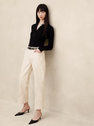 Mid-Rise Trouser Jean | Banana Republic (US)
