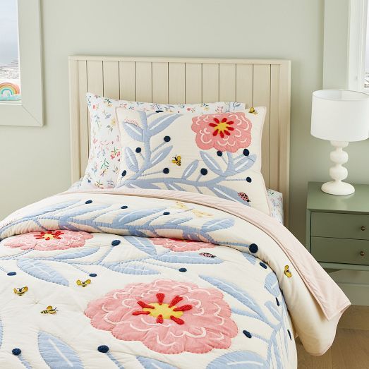 Little Garden Floral Quilt & Shams | West Elm (US)