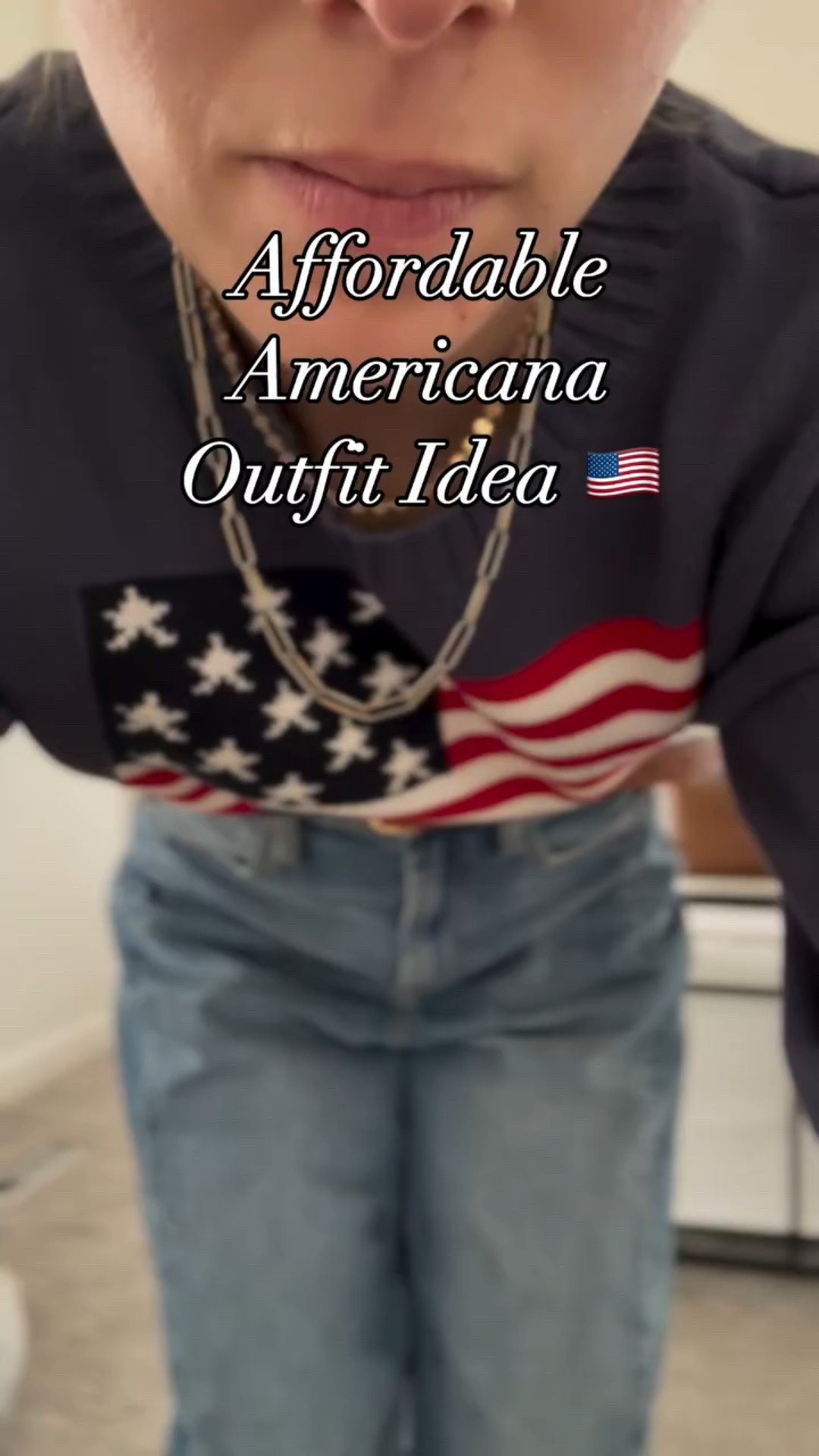Comment AMERICANA & I’ll dm you this affordable American flag 🇺🇸 sweater! Okay, I love @ralphlauren. To me, that brand is the epitome of what Americana style is. Timeless, chic, the coloring, patterns of stripes, linen and cotton fabrics. I found this American flag 🇺🇸 dupe sweater for a fraction of the cost and still gives the same feel as the RL sweater. Perfect for Memorial Day weekend to kick off the unofficial start of summer! I’m getting my bunting flags hung up for on our front porch, and to me this little home decor rhythm signifies summer. What is a little rhythm for you that ushers in a new season, whether that’s summer or another season? 

As each season comes and goes, I’m continually reminded all the more that God never changes. In seasons that feel like an overflowing well of spring water or in the dry valley seasons of the soul that can lead to doubt, downcast, or discomfort, He is IMMUTABLE. No matter the season you’re in right now- I pray you’d rest in who God is. He who is unchanging will keep you. The maker of heaven and earth is your help in each and every season. We need Him in all seasons. And because He is unchanging, therefore, His promises are unchanging, too. What He says in His living Word will never change. What God has declared in His Word was, is, and always will be. Therefore, God is trustworthy. We can rely and depend on Him and trust Him in every season. Therefore, His Word was, is, and always will be true and without end, because God is absolute Truth and eternal. Isn’t it amazing how when you think on one attribute of God’s character that it leads you down a path of unpacking more and more of His goodness. Voices may try to whisper to you things about who God is… but let’s start with what GOD says. Trust Him and who HE says He is- no matter the season you are currently in. ❤️ 

For I the Lord do not change; therefore you, O children of Jacob, are not consumed. Malachi 3:6

#americana #americanastyle #americanadecor #memorialdaysale #memorialdayweekend #memorialday🇺🇸 #summerstyle #christianmotherhood #christianwriters #christianauthor #momof4 #christianmoms #momlife #momstyle #momoffour #bible #godsword #scripture
