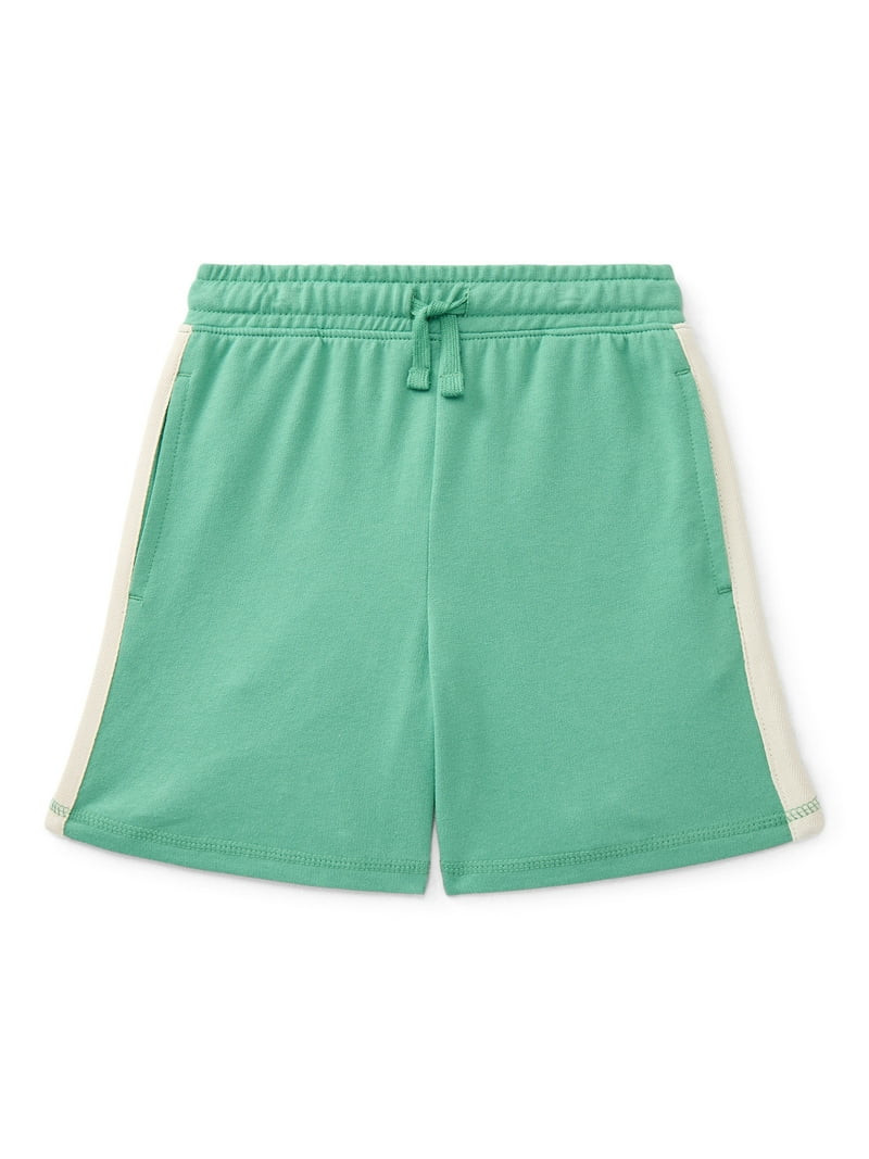 Wonder Nation Boys Taped Knit Shorts, Sizes 4-10 | Walmart (US)