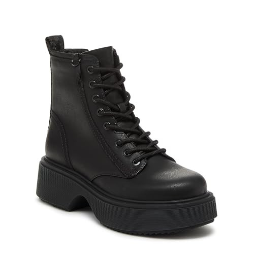 Rocket Dog Women's Bingo Combat Boot, Black, 11 | Amazon (US)