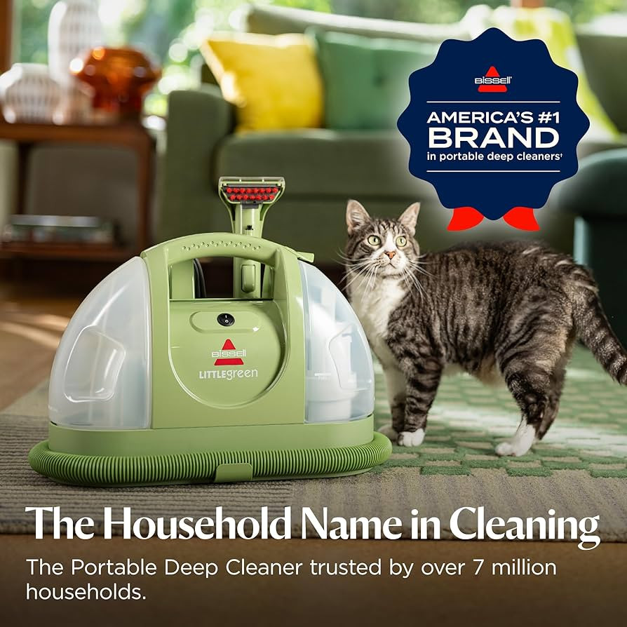Amazon.com - BISSELL Little Green Multi-Purpose Portable Carpet and Upholstery Cleaner, Car and A... | Amazon (US)