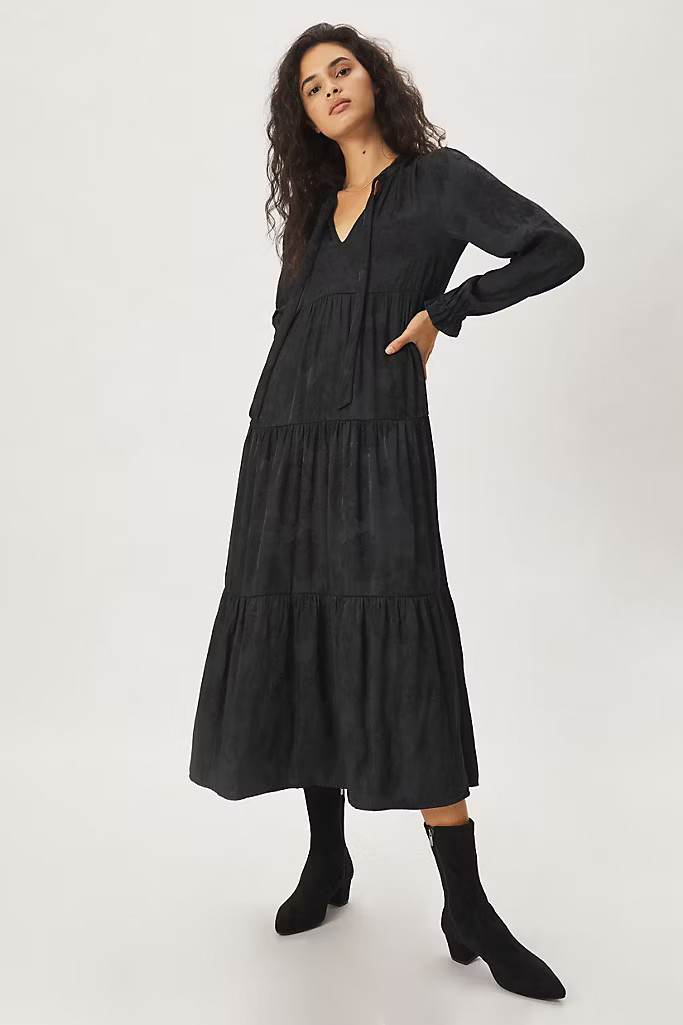 Cassie Tiered Maxi Dress | Anthropologie (US)