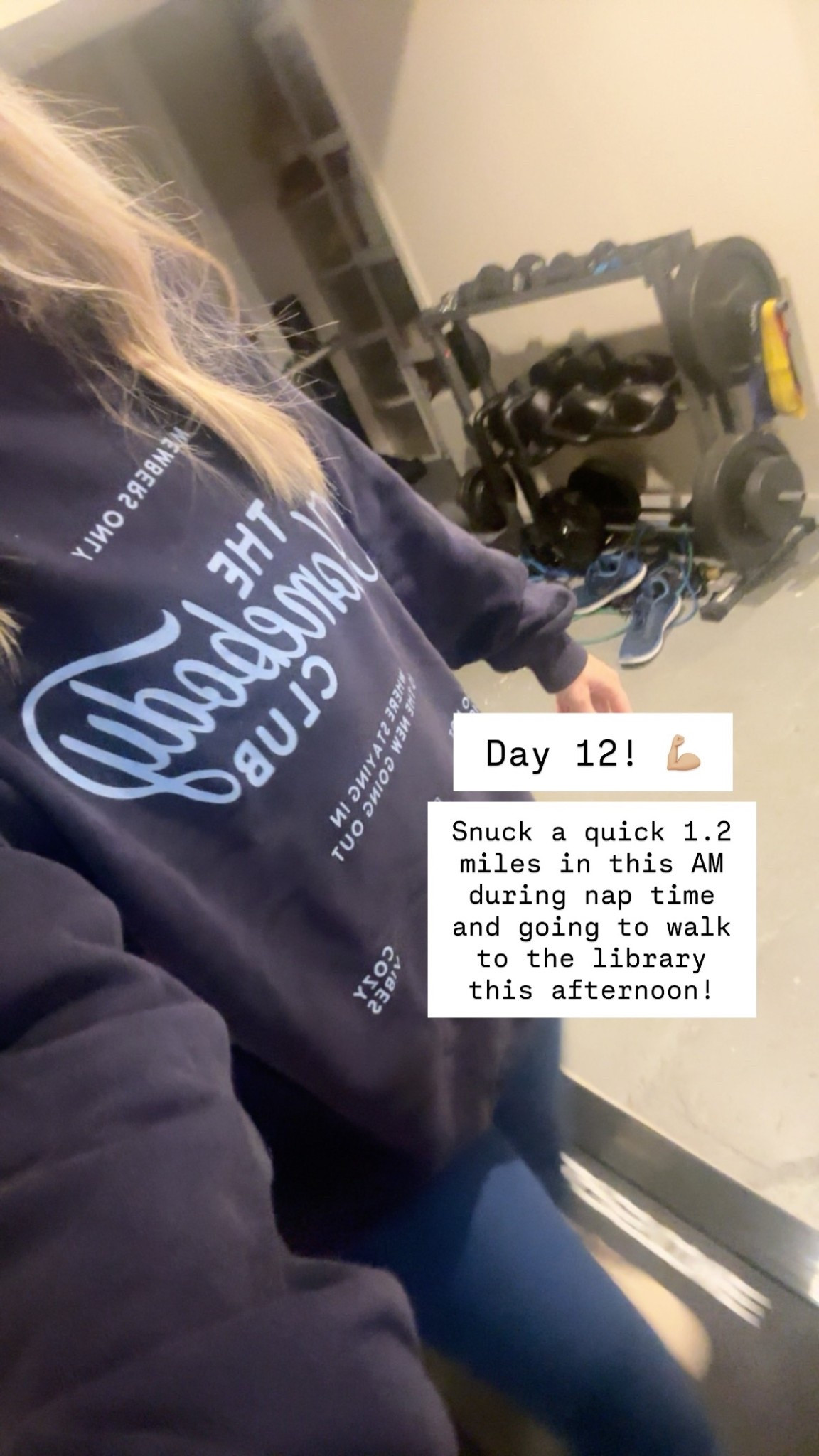 Snuck a quick 1.2 miles in this AM during nap time and going to walk to the library this afternoon! Day 12! 💪🏼

Code BLONDE for 30% off cart on Pink Lily 

#LTKActive #LTKdayinmylife #LTKfitnessgoals