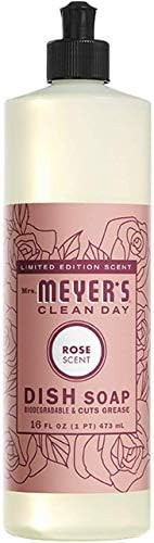 Mrs Meyer's, Dish Soap Rose, 16 Fl Oz | Amazon (US)