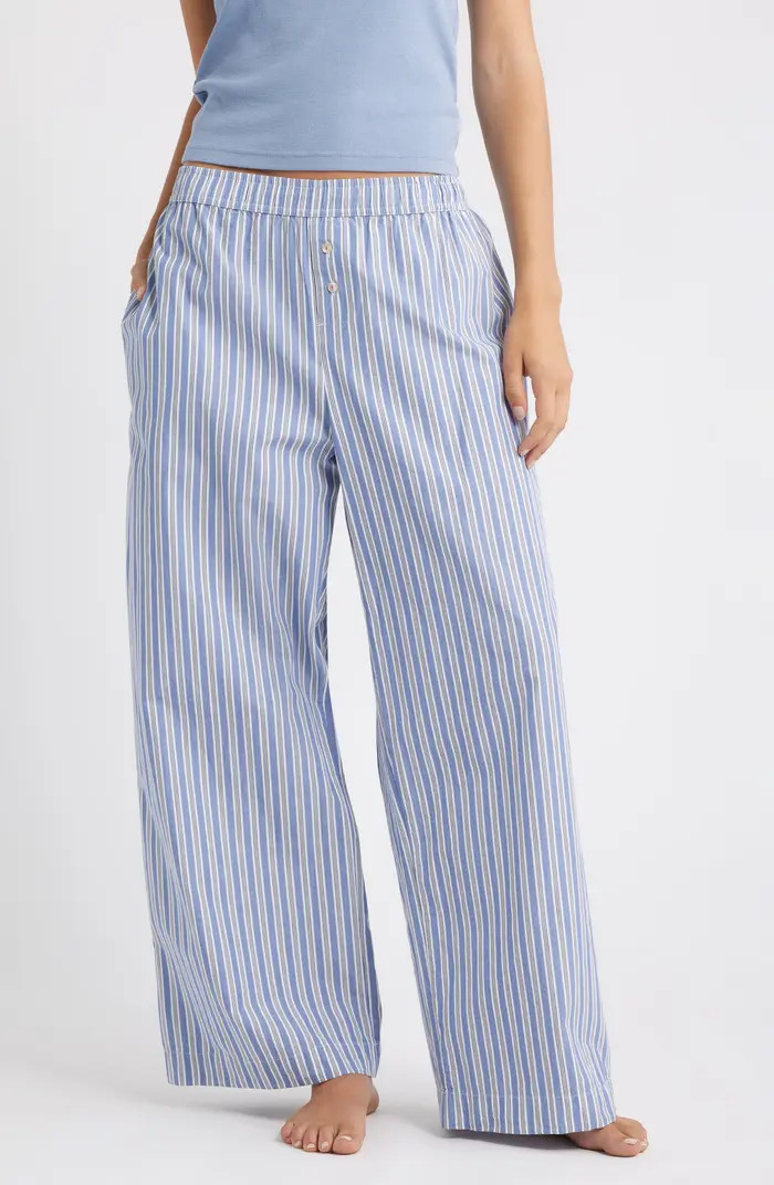 Cotton Boxer Sleepwear Pants | Nordstrom