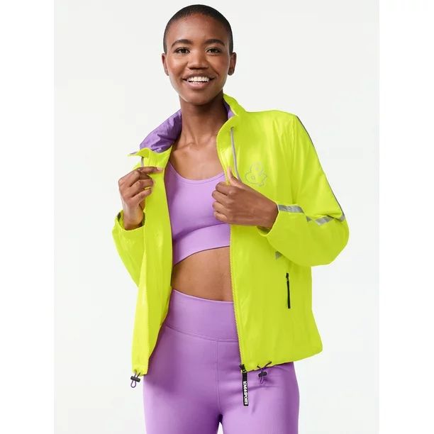 Love & Sports Women’s Track Jacket with Hood | Walmart (US)