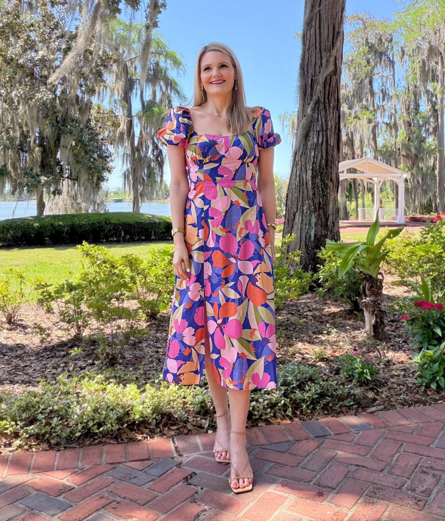 Pretty spring and summer lightweight dress! Wearing the size 4 but fits true to size  

#LTKootd #LTKSeasonal #LTKdayinmylife