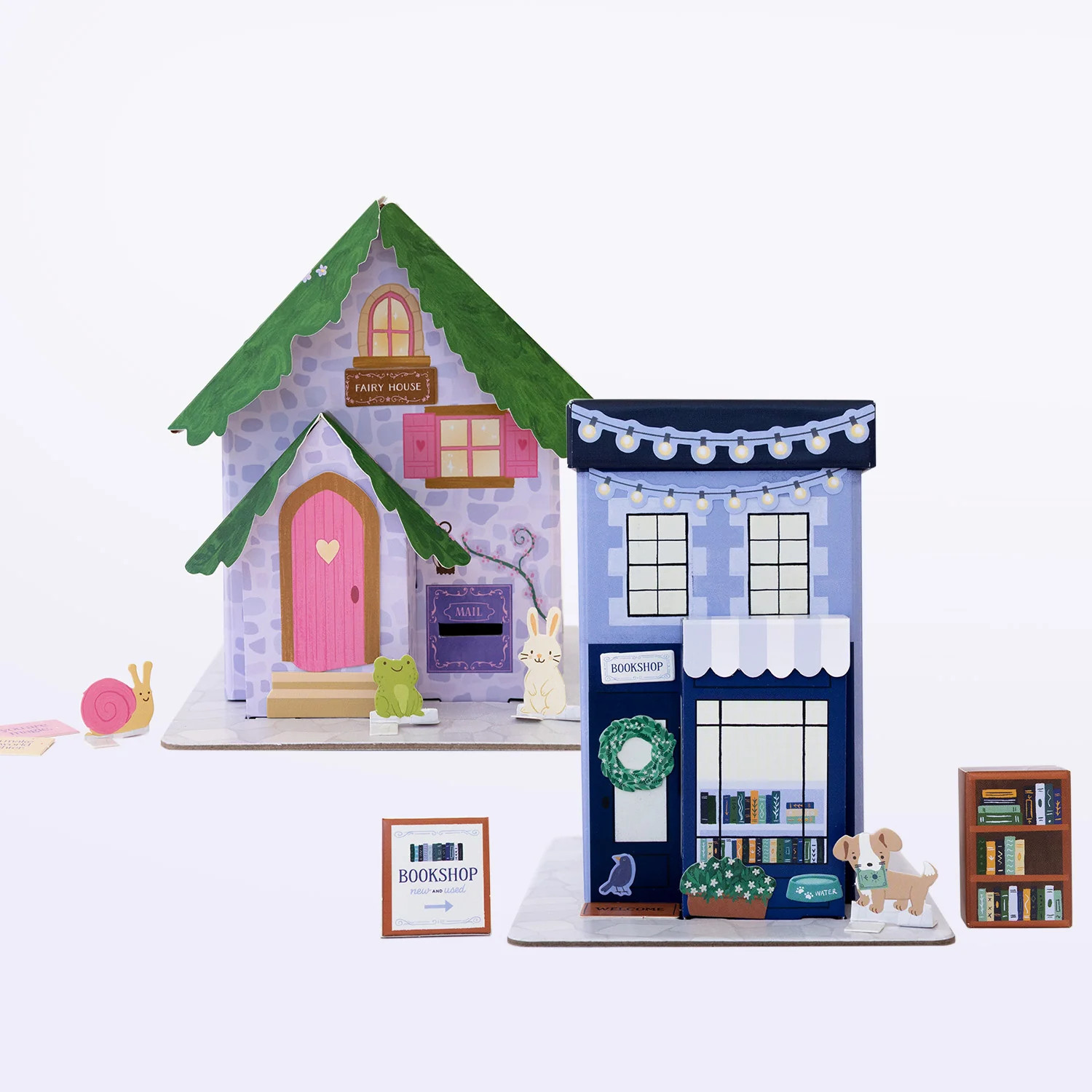Bookshop & Fairy House Craft Kit | Make It Cute Kids