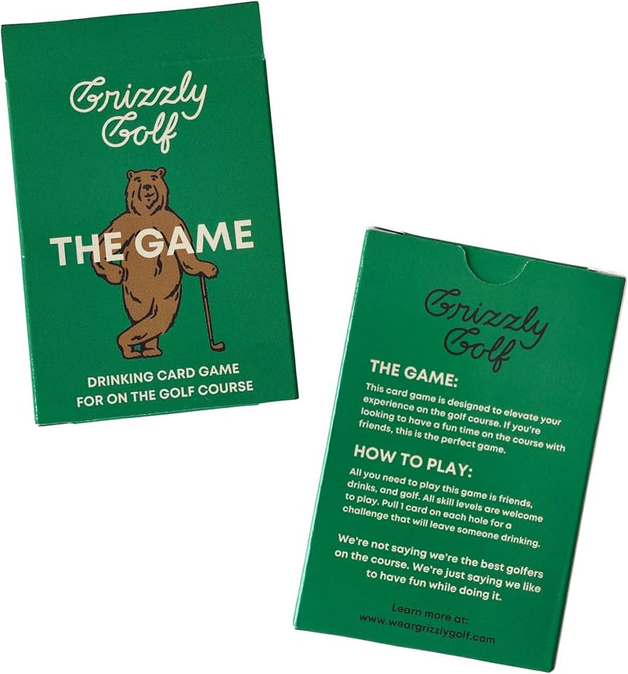 Golf Drinking Card Game for The Golf Course, The Perfect Golf Gift for Golfers | Amazon (US)