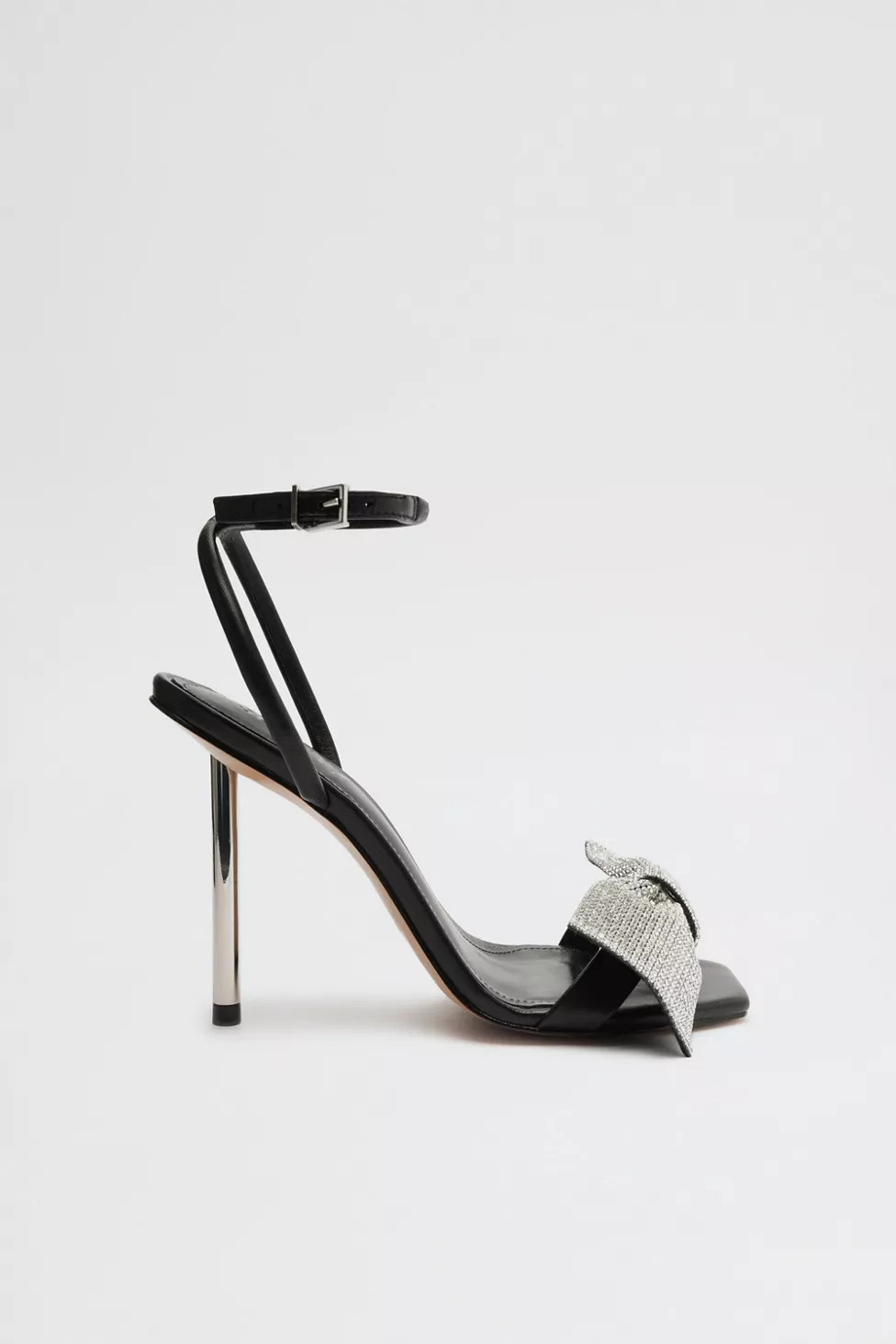 Schutz Leather Mila Bow Heel | Urban Outfitters (US and RoW)