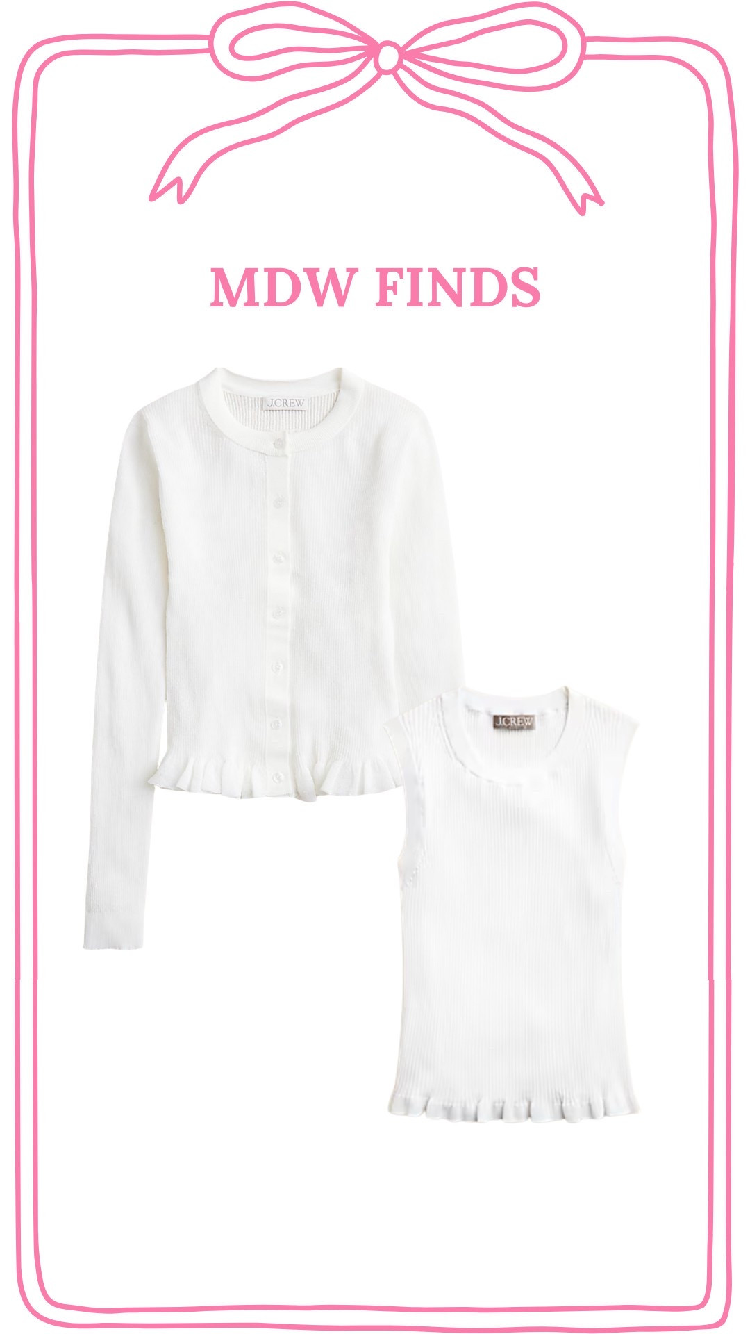 Cute cardigan and shell set!