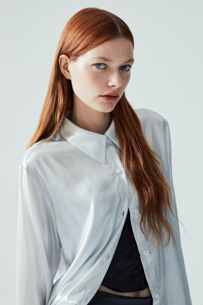 Satin Shirt | H&M (US + CA)