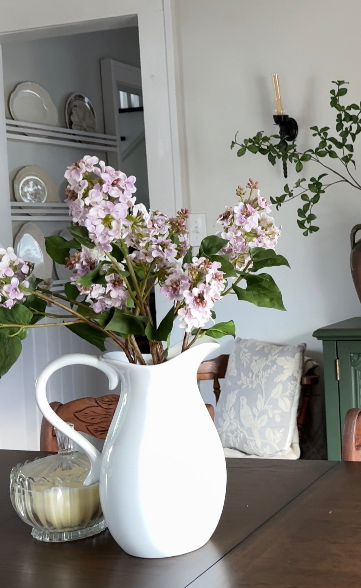 Lilac Floral stems, the color I have is currently sold out but I liked similar ones.

#LTKSaleAlert #LTKHome