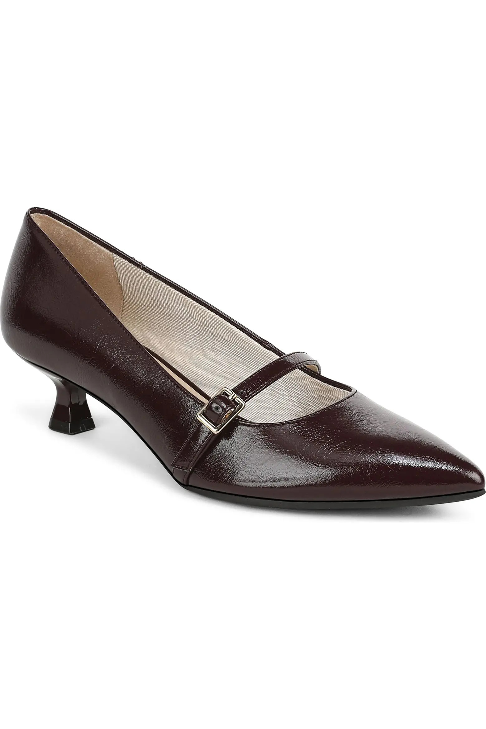 LifeStride Madelyn Mary Jane Pointed Toe Kitten Heel Pump (Women) | Nordstrom | Nordstrom