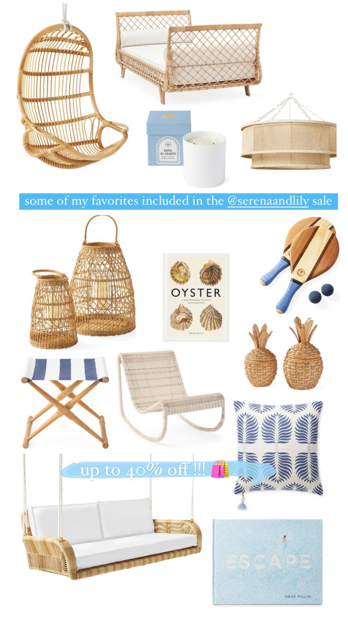 Serena and lily sale picks!! 

#LTKhome