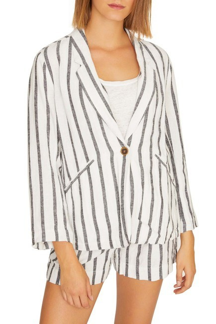 Sanctuary | Artist Stripe Linen Blend Blazer | Nordstrom Rack | Nordstrom Rack