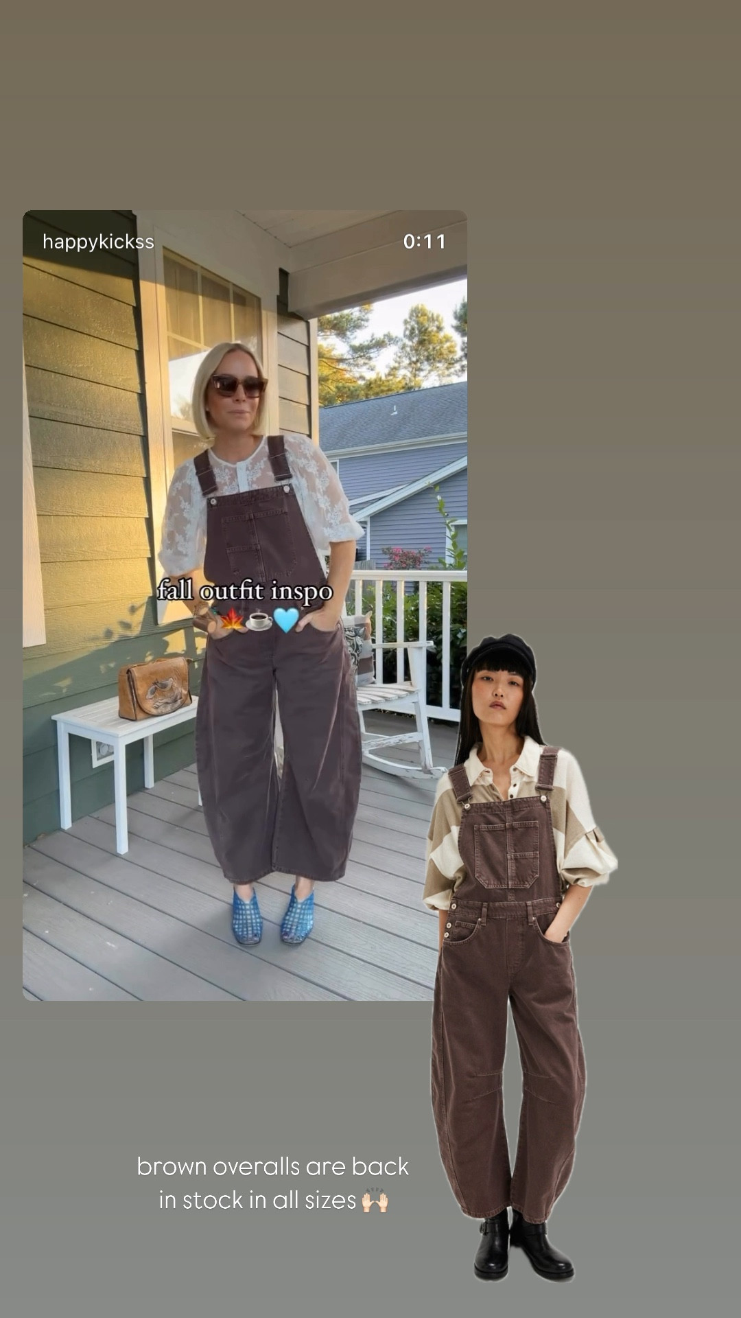 Back in stock in all sizes 🤎

#LTKSeasonal #LTKStyleTip