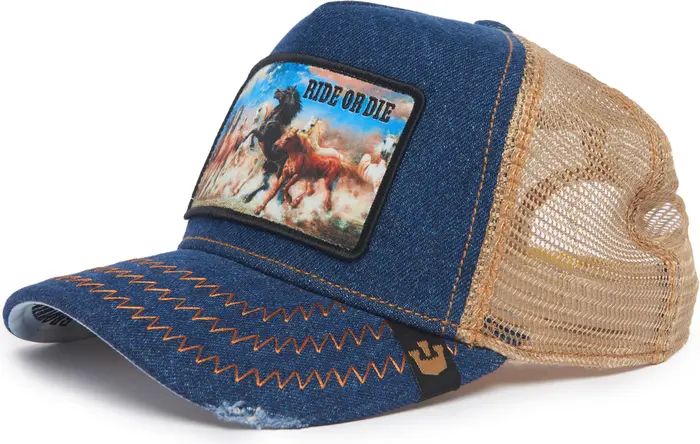 Goorin Bros. The Ride or Die Patch Trucker Hat | Nordstrom | Nordstrom