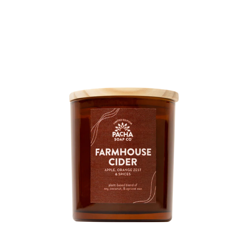 Farmhouse Cider Candle | Pacha Soap Co.