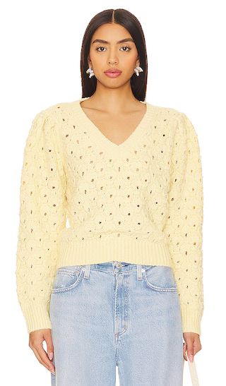 Bianca Sweater in Yellow | Revolve Clothing (Global)