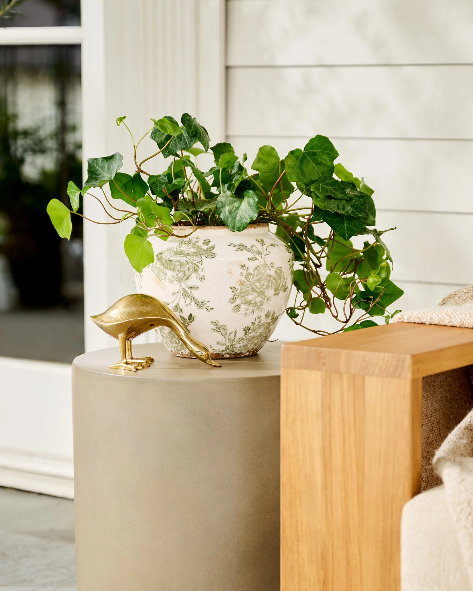 Antique Inspired Solid Brass Duck | Magnolia