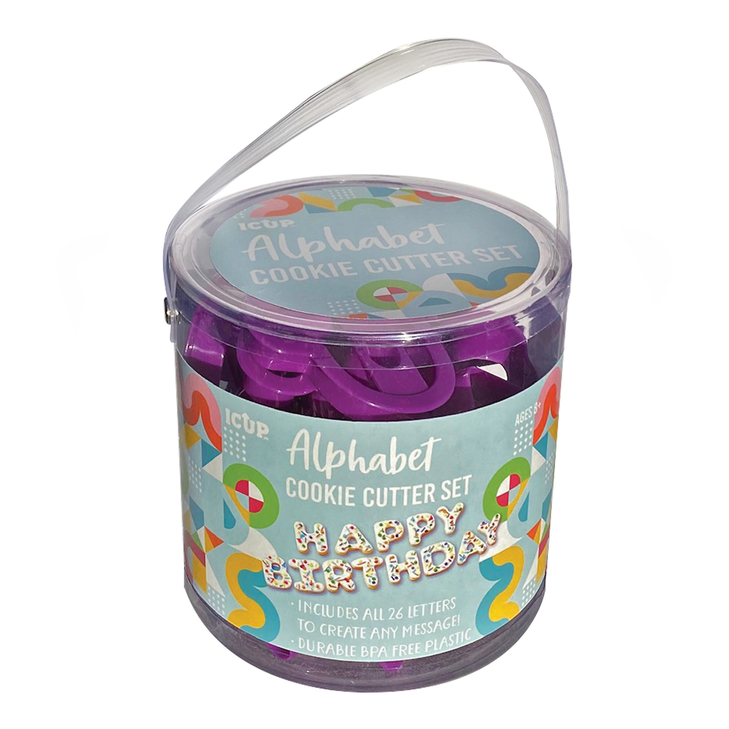 ICUP Happy Birthday Alphabet Cookie Cutter Set | Kohl's