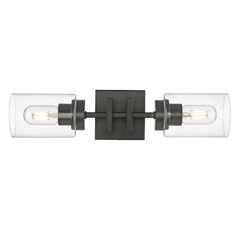 Isiah 2 - Light Dimmable Matte Black Wall Spot | Wayfair North America