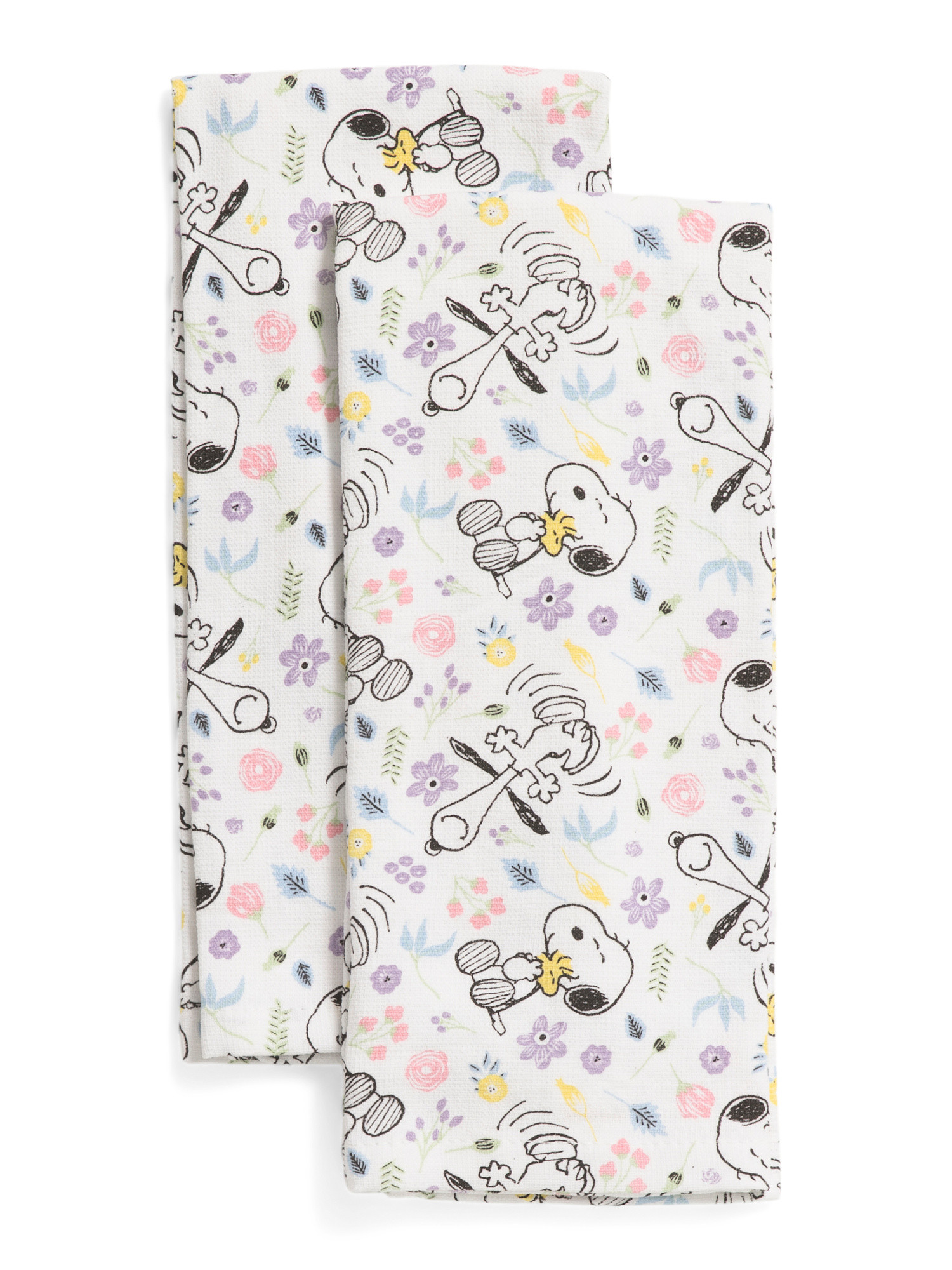 2pk Snoopy Floral Kitchen Towels | Kitchen & Dining Room | Marshalls | Marshalls