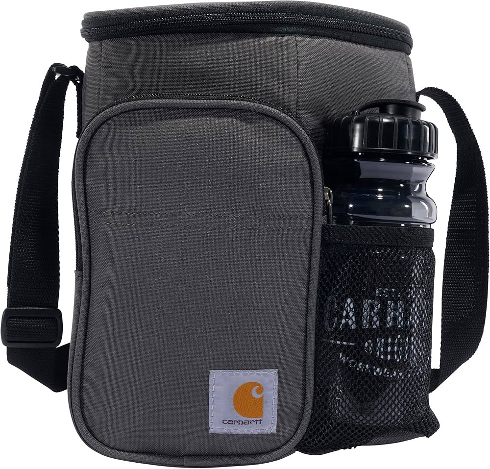 Carhartt Vertical Insulated Lunch Cooler Bag with Water Bottle | Amazon (US)
