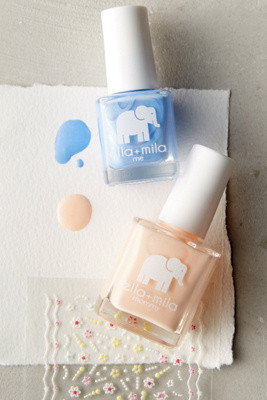 Ella + Mila Mommy & Me Polish Set Sandy Beaches + My Pool Party Set Of 2 Accessories | Anthropologie (US)